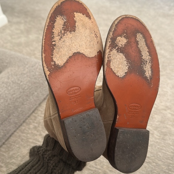 Scoop NYC Hidden wedges beige boots size 37 - Picture 4 of 4